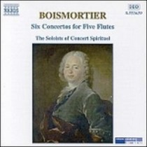 Concerti x 5 fl n.1 > n.5  BOISMORTIER JOSEPH BODIN de