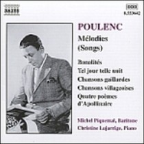 Melodies  POULENC FRANCIS