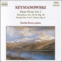 Opere x pf (integrale) Vol.3: Mazurche nn. 13 > 16 op. 50, Sonata in do min. op.  SZYMANOWSKI KAROL