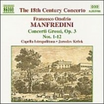 Concerti Grossi op.3 nn.1-12  MANFREDINI FRANCESCO O.
