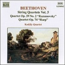 Quartetti x archi (integrale) Vol.5: Quartetto n.2 op.59 "Razumovsky", op.74 "Ar  BEETHOVEN LUDWIG VAN