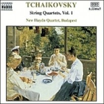 Quartetti x archi Vol.1: Quartetto n. 1op. 11, Quartetto n. 2 op. 22  CIAIKOVSKI PYOTR IL'YCH