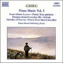 Opere x pf Vol. 3 (integrale): 4 Fogli d'album op.28, Poetiske tonebilder op.3,  GRIEG EDVARD