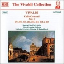 Concerti x vlc (integrale) vol.1: Concerto RV 398, 399, 404, 406, 410, 412, 419  VIVALDI ANTONIO