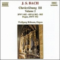 Clavierubung III, Vol.2: Fuga BWV 552, BWV 682-689, BWV 802-805  BACH JOHANN SEBASTIAN