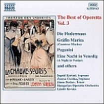The best of Vol.3: Il Pipistrello, Contessa Mariza, Paganini, Una Notte a Venezi  KOVACS LASZLO Dir  