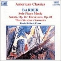 Opere per pianoforte (integrale delle opere pubblicate)  BARBER SAMUEL