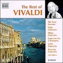 The best of: Quattro stagioni, concertox due chit. Concerto x fl "Il cardellino  VIVALDI ANTONIO