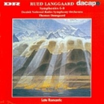 Sinfonia n.6 BVN165; Sinfonia n.7 BVN 188; Sinfonia n.8 BVN193  LANGGAARD RUED