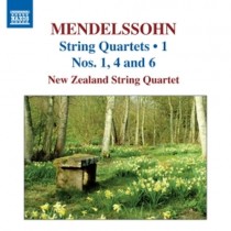 Quartetti per archi (integrale), vol.1  MENDELSSOHN FELIX