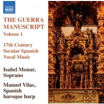 The Guerra Manuscript, Vol.1 - Manuscrito Guerra  MONAR ISABEL  sop