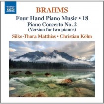 Opere per pianoforte a quattro mani (integrale), Vol.18  BRAHMS JOHANNES