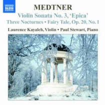 Opere per violino e pianoforte (integrale) Vol.1  MEDTNER NICOLAI