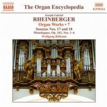 Opere per organo (integrale), Vol.7  RHEINBERGER JOSEPH GABRIEL