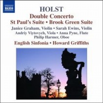 Double concerto, St Paul's Suite, BrookGreen Suite  HOLST GUSTAV