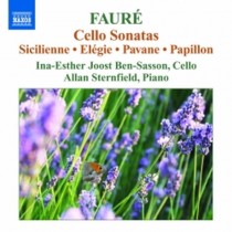 Sonate per violoncello, Sicilienne, Elegie, Pavane, Papillon  FAURÉ GABRIEL