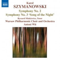 Sinfonia n.2 op.19, n.3 op.27 "Piesn o nocy" (Canto della notte) op.27  SZYMANOWSKI KAROL