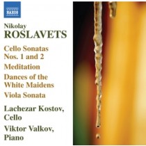 Sonate per violoncello, Razdum’ye, 4Tantsibelïkh dev  ROSLAVETS NICOLAI