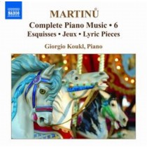 Opere per pianoforte (integrale), Vol.6  MARTINU BOHUSLAV