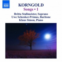 Lieder (integrale), Vol.1  KORNGOLD ERICH WOLFGANG