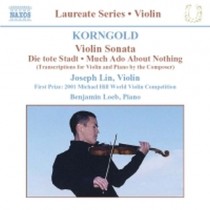 Sonata per violino, Die tote Stadt, Much Ado about nothing (trascr.)  KORNGOLD ERICH WOLFGANG