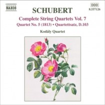 Quartetti per archi (integrale), Vol.7  SCHUBERT FRANZ