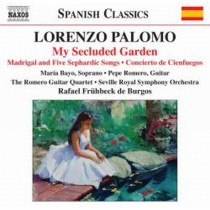 Mi jardín solitario, Madrigal y Cinco canciones sefardíes  PALOMO LORENZO