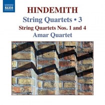 Quartetti per archi (integrale), Vol.3: Quartetti nn.1 e 3  HINDEMITH PAUL
