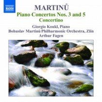 Concerto per pianoforte n.3, n.5  MARTINU BOHUSLAV