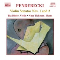 Sonata per violino n1, n.2; Cadenza per viola (trascr. per violino), Miniatures  PENDERECKI KRZYSZTOF