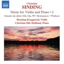 Opere per violino e pianoforte (integrale), Vol.2  SINDING CHRISTIAN