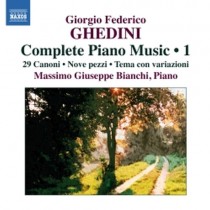 Opere per pianoforte (integrale), Vol.1  GHEDINI GIORGIO FEDERICO