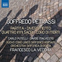Partita, Divertimento, Quattro inni sacri, Coro di morti  PETRASSI GOFFREDO