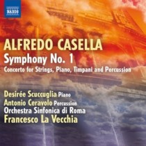 Sinfonia n.1, Concerto per archi, pianoforte, timpani e percussioni op.69  CASELLA ALFREDO