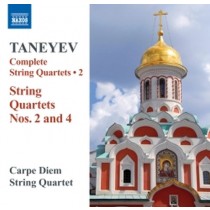 Quartetto per archi (integrale), Vol.2: n.2 op.5, n.4 op.11  TANEYEV SERGEY IVANOVICH