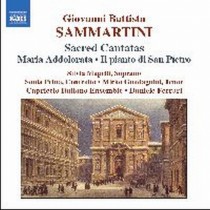 Cantate sacre: Maria addolorata J-C 121, Il Pianto di San Pietro J-C 117  SAMMARTINI GIOVANNI BATTISTA