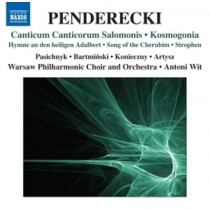 Canticum Canticorum Salomonis - Kosmogonia, Strophen  PENDERECKI KRZYSZTOF