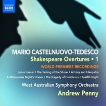 Shakespeare Overture, Vol.1  CASTELNUOVO TEDESCO MARIO