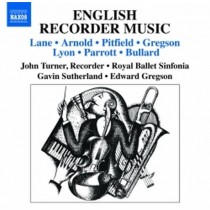 English Recorder Music  SUTHERLAND GAVIN Dir  