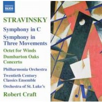 Sinfonia in Do, Ottetto, Sinfonia in tre movimenti, Concerto"Dumarton Oaks"  STRAVINSKY IGOR