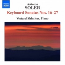Sonate per tastiera nn.16-27  SOLER ANTONIO