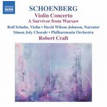 Concerto per violino op.36, Un sopravvissuto a Varsavia, De Profundis  SCHOENBERG ARNOLD