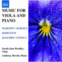 Musica per viola e pianoforte  BRADLEY SARAH-JANE  vla