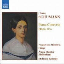Concerto per pianoforte op.7, Trio op.17  SCHUMANN CLARA