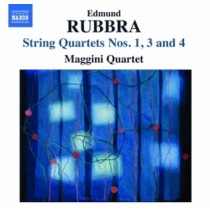 Quartetto per archi n.1, n.3 op.112, n.4 op.150  RUBBRA EDMUND