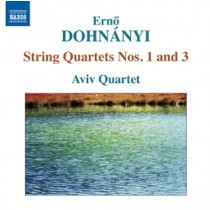 Quartetto per archi n.1, n.3  DOHNÁNYI  ERNO
