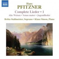 Lieder (integrale), Vol.1  PFITZNER HANS