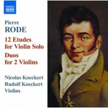 12 Studi per violino solo, Duo per 2 violini  RODE PIERRE