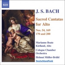 Cantate per contralto Vol.1: BWV 53, 54, 169, 170, 200  BACH JOHANN SEBASTIAN