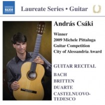 Guitar Recital - Luareate Series: Andras Csaki  CSAKI ANDRAS  ch